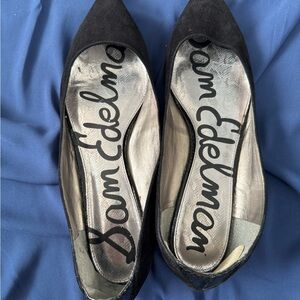 Sam Edelman Black Flats for Women